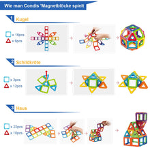 Afbeelding in Gallery-weergave laden, Condis 42Pcs Magnetic Building Blocks Set - Condistoys

